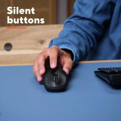 Мышка Trust Yvi+ Silent Wireless Glossy Black Фото 9