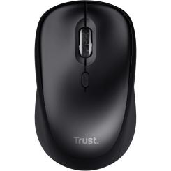 Мышка Trust Yvi+ Silent Wireless Glossy Black Фото 1