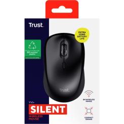 Мышка Trust Yvi+ Silent Wireless Glossy Black Фото 5