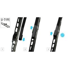 Щетка стеклоочистителя OXIMO каркасна 400 мм / 16 Фото 3