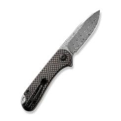 Нож Civivi Elementum, Damascus, Carbon Fiber/G10 Фото 2