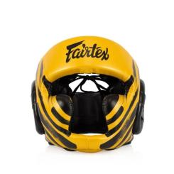 Боксерский шлем Fairtex HG16 Gold M Фото 2
