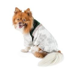 Курточка для животных Pet Fashion Bony ХS бело-зеленая Фото 1