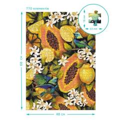 Пазл DoDo Easy-XL Ботаніка. Тропічні фрукти Фото 4