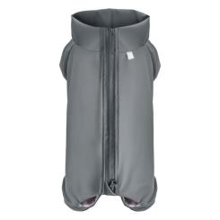 Дождевик для животных WAUDOG Clothes водонепроницаемый M45 серый Фото