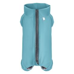 Дождевик для животных WAUDOG Clothes водонепроницаемый S32 голубой Фото