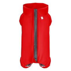 Дождевик для животных WAUDOG Clothes водонепроницаемый S40 красный Фото