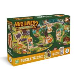 Пазл DoDo Кто живет в лесу? Фото