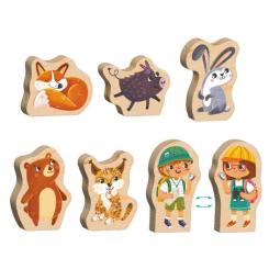 Пазл DoDo Кто живет в лесу? Фото 3