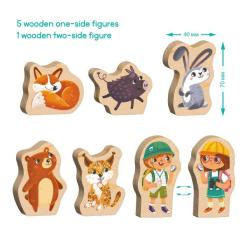 Пазл DoDo Кто живет в лесу? Фото 5