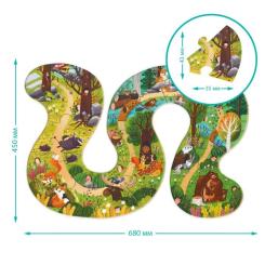 Пазл DoDo Кто живет в лесу? Фото 6