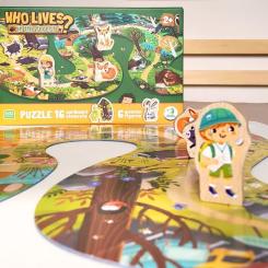 Пазл DoDo Кто живет в лесу? Фото 8