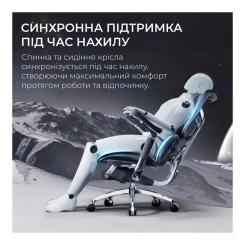 Офисное кресло Sihoo DORO S300 Mesh Dark Grey Фото 10