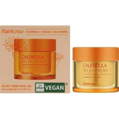 Крем для лица FarmStay Calendula Relief Cream 80 мл Фото