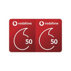 Карточка пополнения счета Vodafone 50 Фото