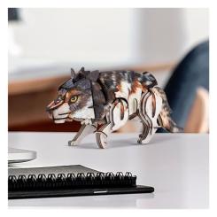 Пазл Cubic Fun трехмерный Дикие животные Серый волк Фото 1