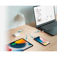 Зарядное устройство D-Link 3xUSB-C + 1xUSB-A 100W GaN white Фото 8