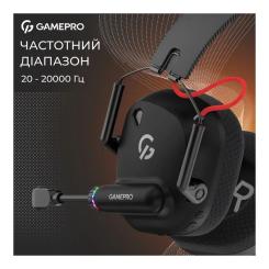 Наушники GamePro Genesis Mercury Pro 3-Mode Black Фото 10