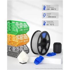 Пластик для 3D-принтера ELEGOO PETG 1кг, 1.75мм, transparent Фото 1