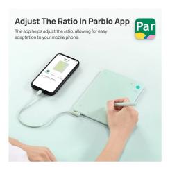 Графический планшет Parblo Ninos NEO Green Фото 2