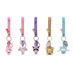 Брелок Hello Kitty Синаморол с животным Фото 3