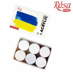 Акриловые краски Rosa START Ukraine 6 x10 мл Фото 1