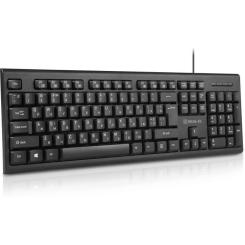 Клавиатура REAL-EL RK-507 USB Black Фото 1