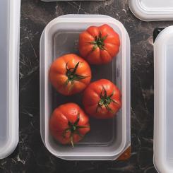 Пищевой контейнер MasterPro Foodies collection білий 1,8 л Фото 1