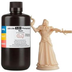 Фотополимерная смола ELEGOO Resin, ABS-like 3.0 plus 1кг, beige Фото