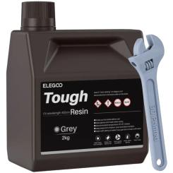 Фотополимерная смола ELEGOO Resin Tough grey 2кг Фото