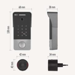 Дверной звонок EMOS H4034 IP-21PoE Wi-Fi Фото 7