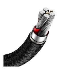 Дата кабель Baseus USB 2.0 AM to USB-C 2.0m 6A 66W Black Фото 10