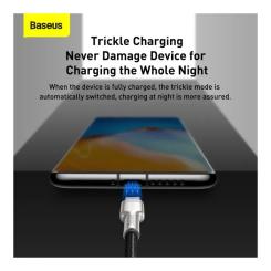 Дата кабель Baseus USB 2.0 AM to USB-C 2.0m 6A 66W Black Фото 5