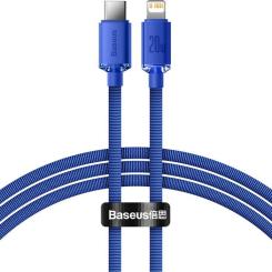 Дата кабель Baseus USB-C to Lightning 1.2m 20W blue Фото