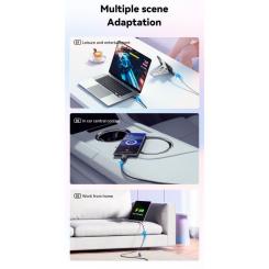 Дата кабель Essager USB-C to USB-C 3.0m 100W black Фото 7