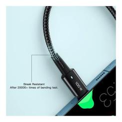 Дата кабель Essager USB-C to USB-C 2.0m 100W black Фото 5