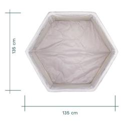 Детский манеж Tutti Bambini Hexa серый Фото 6