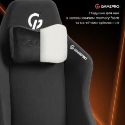 Кресло игровое GamePro GC775B Fabric Black Фото 7