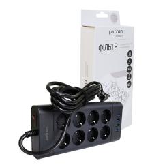 Сетевой фильтр питания Patron SP-1683-USB Фото 2