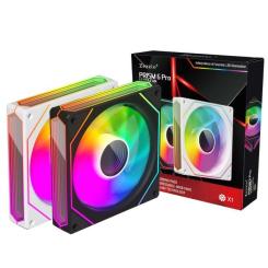 Кулер для корпуса Zezzio PRISM 6 Pro ARGB White Фото 5