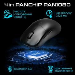 Мышка RAWM ES21 Wireless/Bluetooth White Фото 2