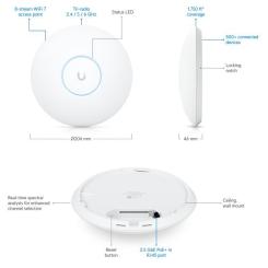 Точка доступа Wi-Fi Ubiquiti U7-Pro-Max Фото 7
