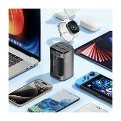 Зарядное устройство Essager 2xUSB-C + 2xUSB 67W GaN Фото 3