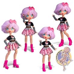 Кукла 4SF Manga Dolls серии Hello Kitty – Тедди Рок Фото 5