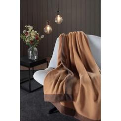 Плед Biederlack Plaid Prado camel 150х210 Фото 3