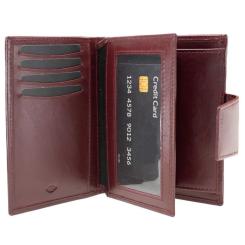 Кошелек Semi Line RFID Dark Red Фото 2