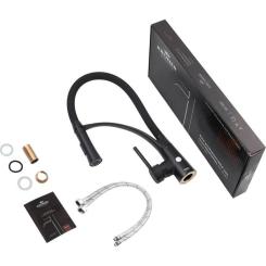 Смеситель Kroner Ersel-SCH03393BLK Фото 7