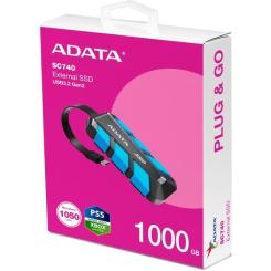 Накопитель SSD ADATA USB 3.2 1TB SC740 Фото 5