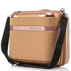 Косметичка Semi Line Бьюти-кейс 16L Gold Фото