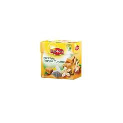 Чай Lipton чорний "Vanilla Caramel" 20 пакетиків Фото 1